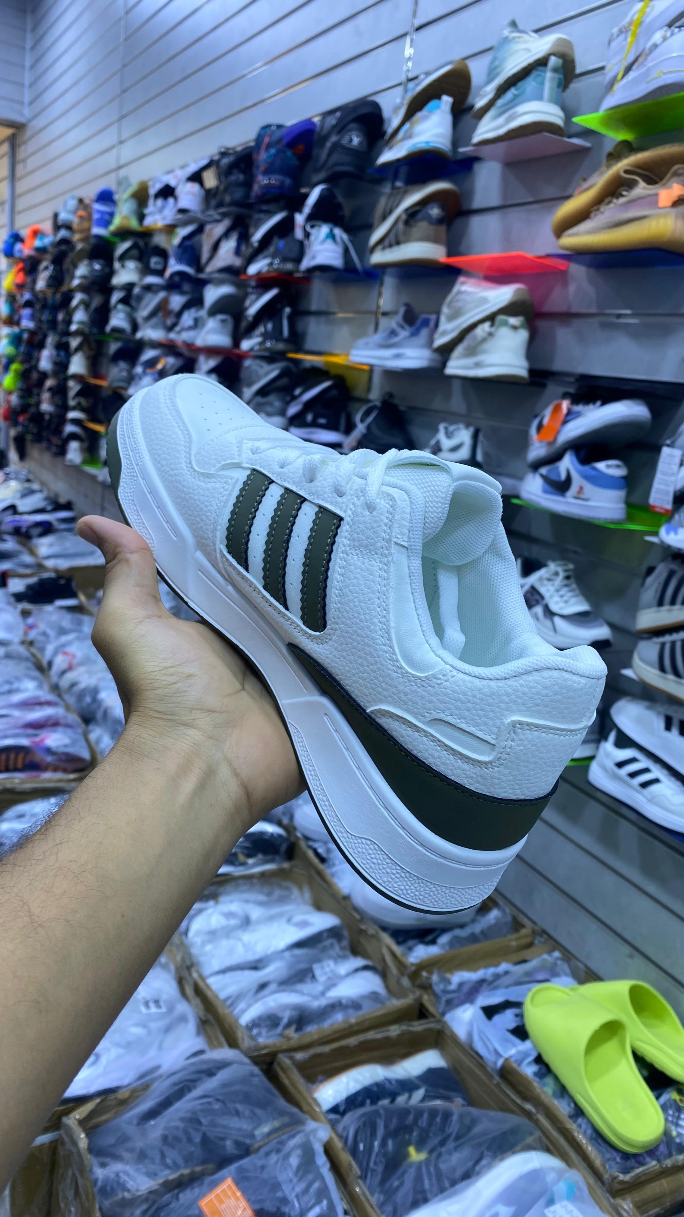 baskets 3 band adidas khaki