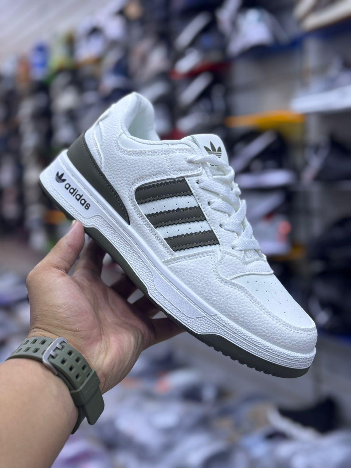 baskets 3 band adidas khaki