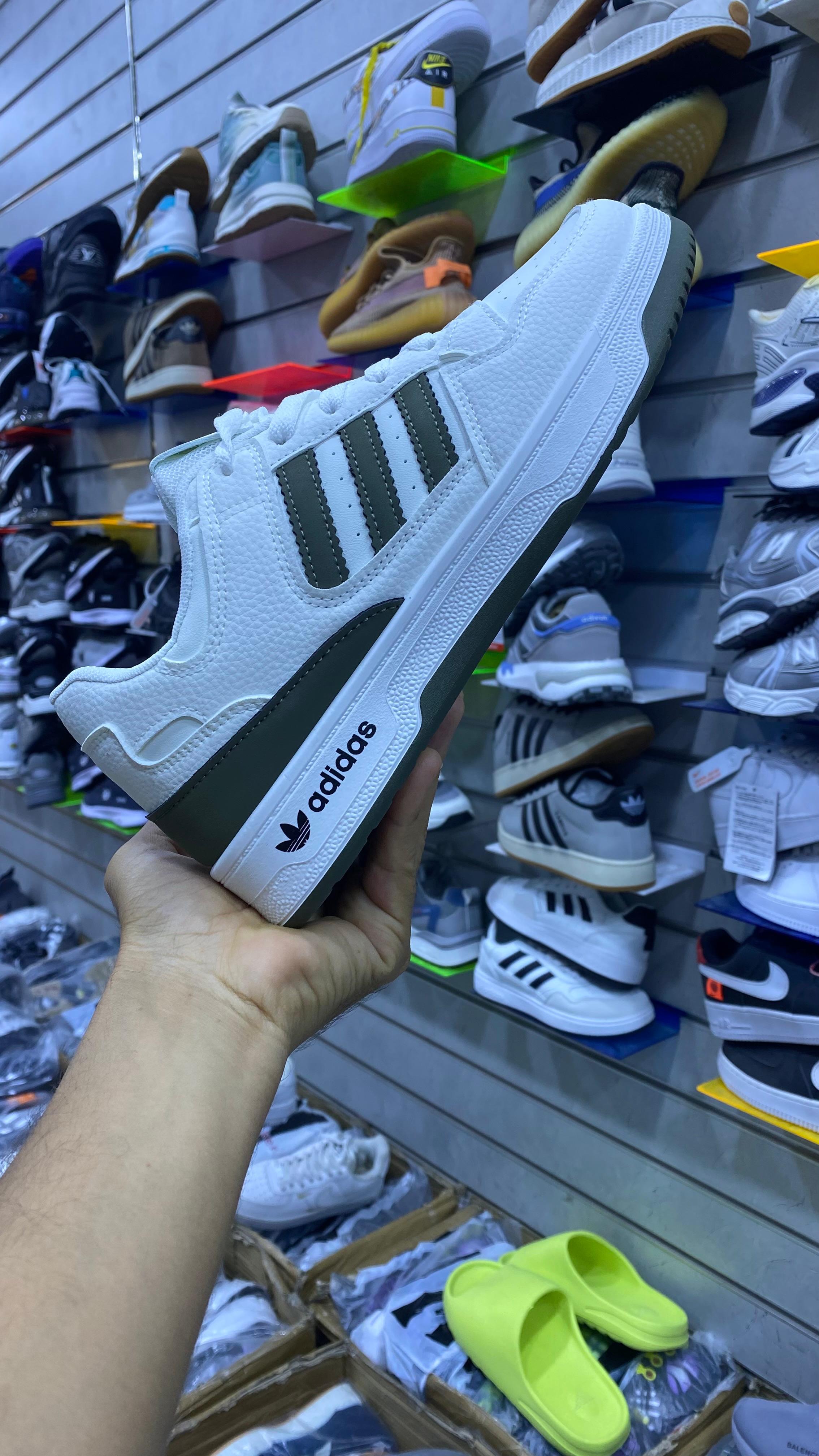 baskets 3 band adidas khaki