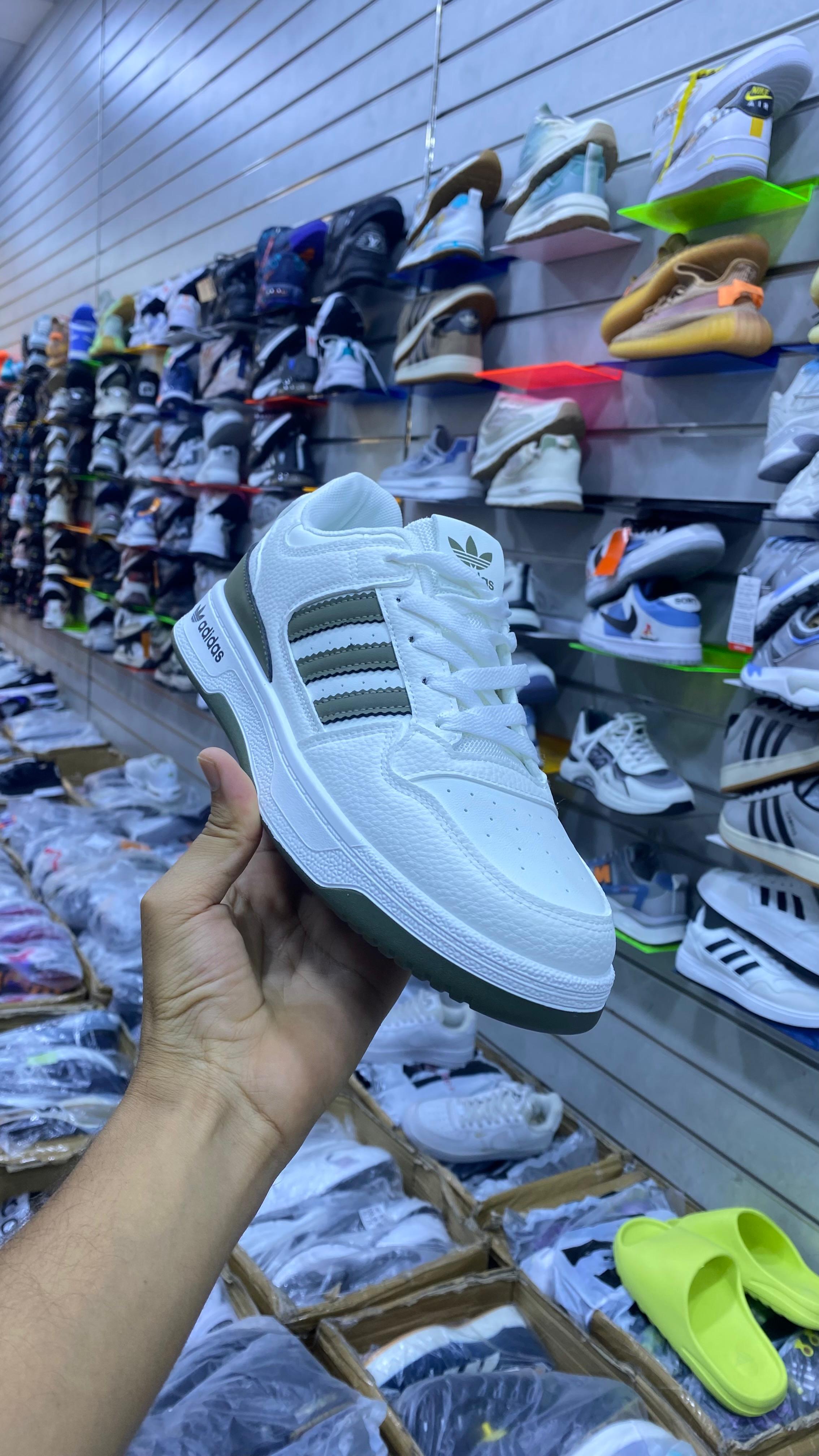 baskets 3 band adidas khaki