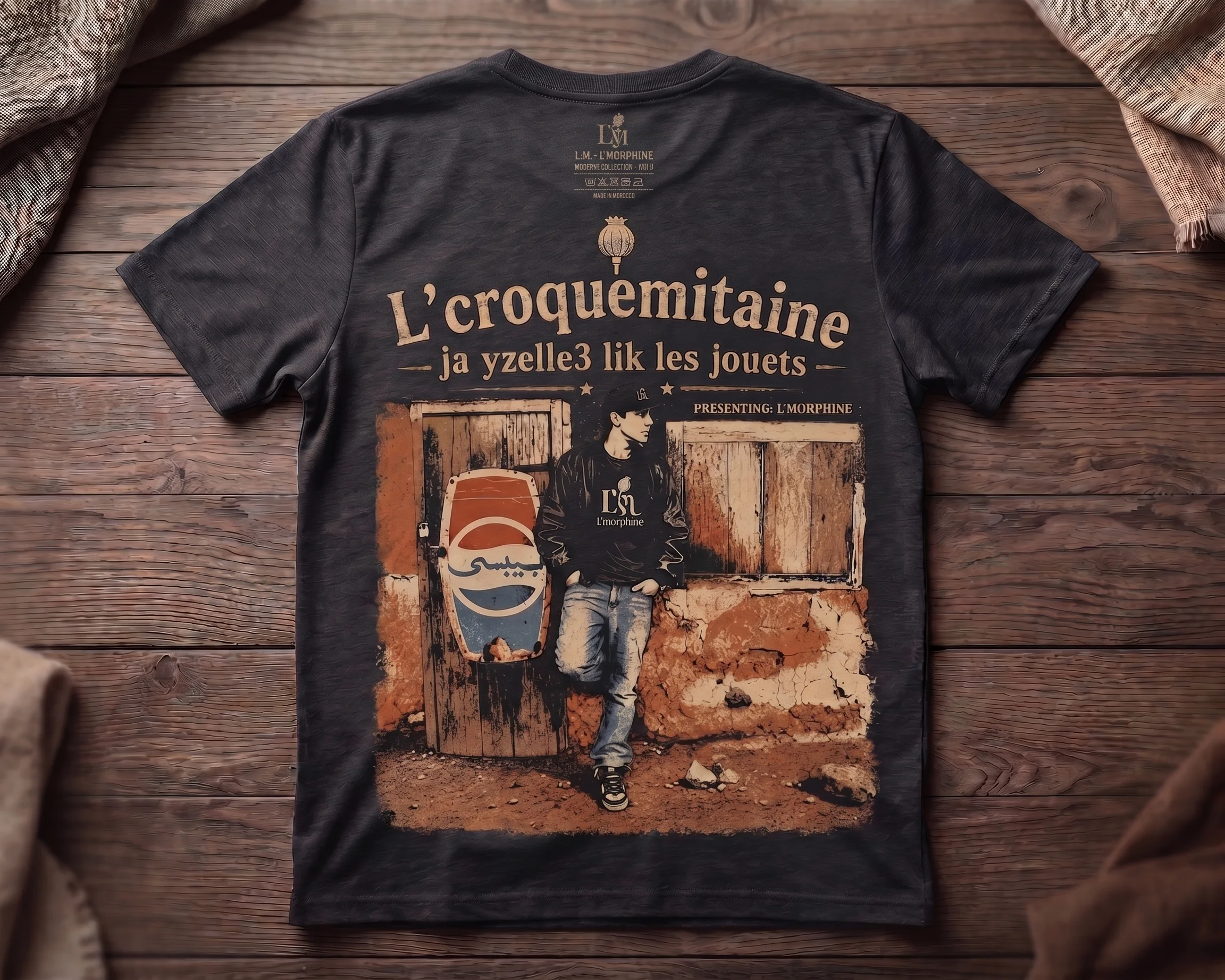 L'Croquemitaine Morpho T-Shirt