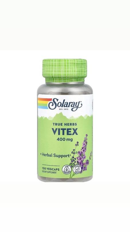 SOLARAY VITEX Vitex 400 mg – 100 كبسولة نباتي