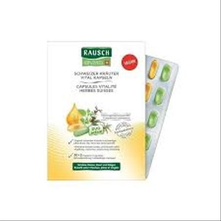 Rausch Swiss Herbal Vitalité 180 Gélules