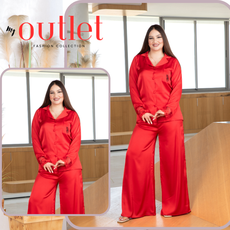 1858 Pyjama Satin