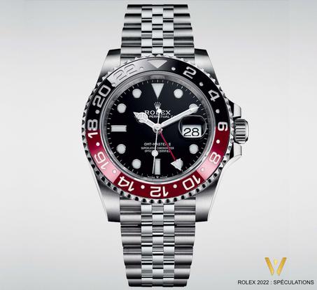 Rolex GMT-Master II  Lunette Cerachrom Rouge et noir