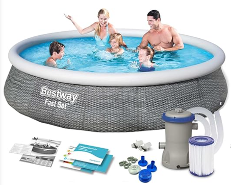 بيست واي، طقم حمام سباحة سريع 396 × 84 سم 26-57376