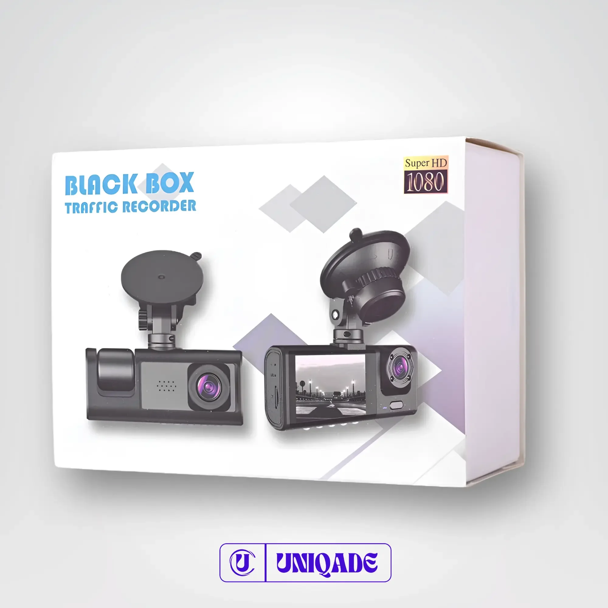 كاميرا السيارة الذكية 3 عدسات – Dashcam Full HD 1080P