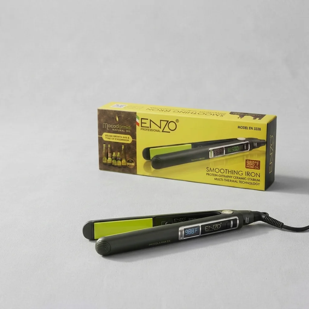 Lisseur ENZO EN-3338 – Cheveux Lisses & Brillants