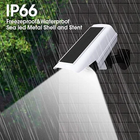 ضوء شمسي على شكل كاميرا – إضاءة قوية وحماية ذكية بدون كهرباء