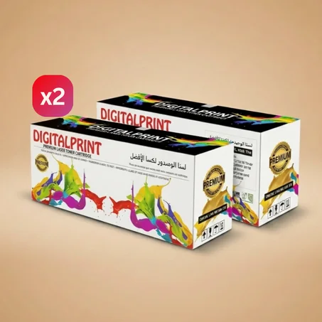 Pack de 2 Toners Compatibles DigitalPrint (CF226A / Canon 052)