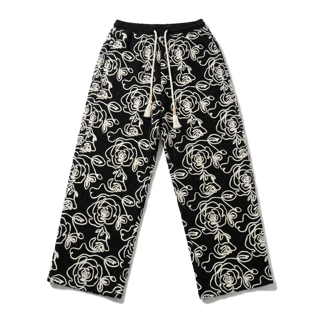 Ensemble Coquelicot Noir Long