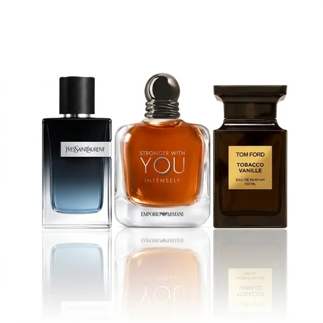 PACK: STRPNGER WITH YOU INTENSLY EDP 100ML + TOM FORD TOBACCO VANILLE 100ML+ YSL Y EDP 100ML