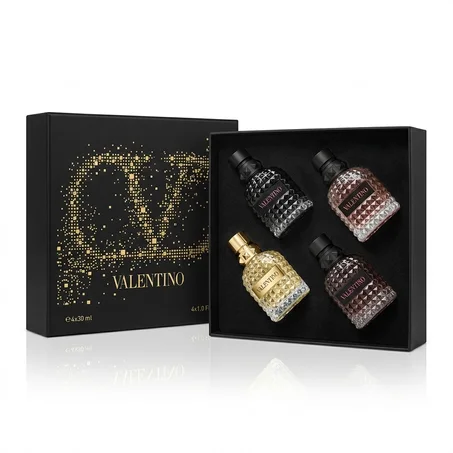 Coffret Valentino 4 Pièces de 30ML pour Les Hommes
