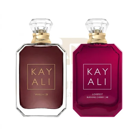 Pack  KAYALI  Vanille 28 +KAYALI burning cherry 100ML