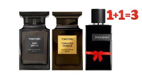 Pack TOMFORD OUD WOOD +YSL Y PARFUM  ET Tom Ford tobacco vanille OFFERT (100ML)
