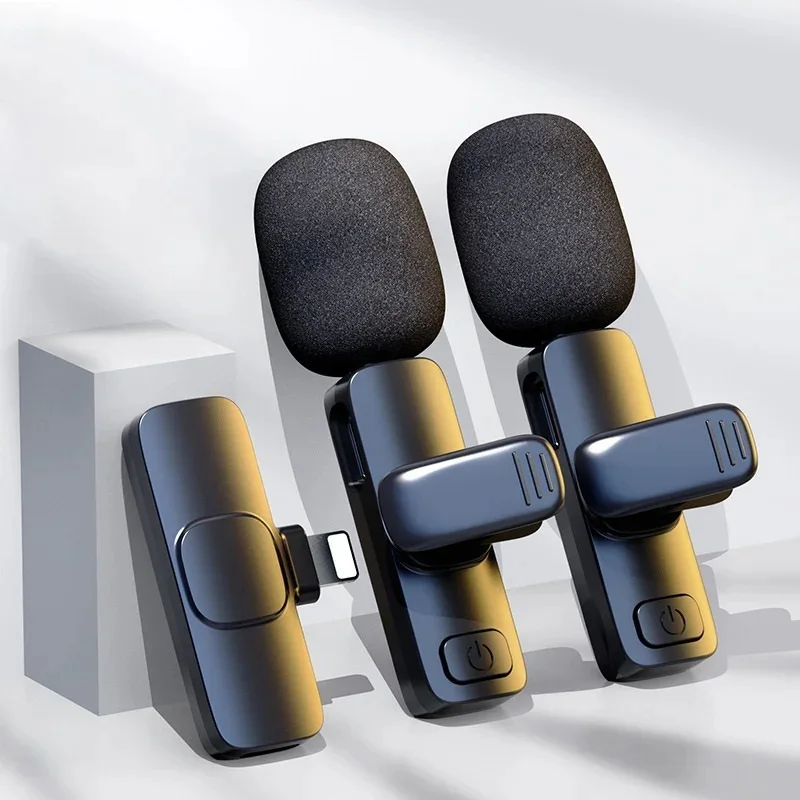 Microphone Sans Fil K9 type C et type iPhone (2 micro )