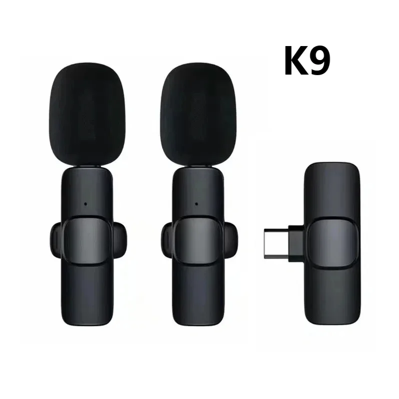 Microphone Sans Fil K9 type C et type iPhone (2 micro )