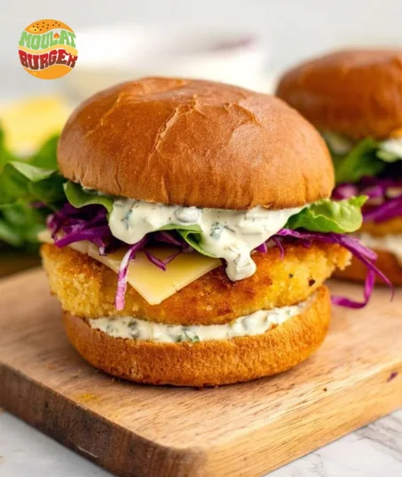 Cordon bleu burger