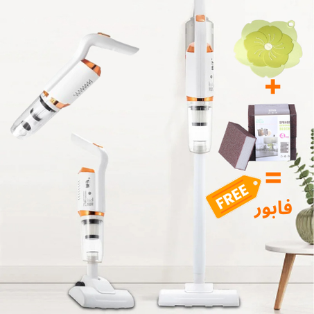 المكنسة الكهربائية اللاسلكية  التي  تعمل ببطارية قابلة لإعادة الشحن