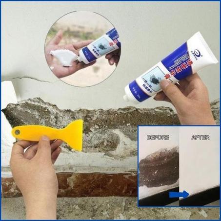 معجون اصلاح الجدار للقضاء على الرطوبة وإصلاح الشقوق