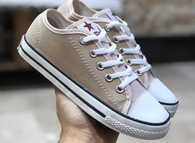 chuck all starsSpring Convirs Sport Shoes for Girls Jeans Denim Flat Canvas Shoes