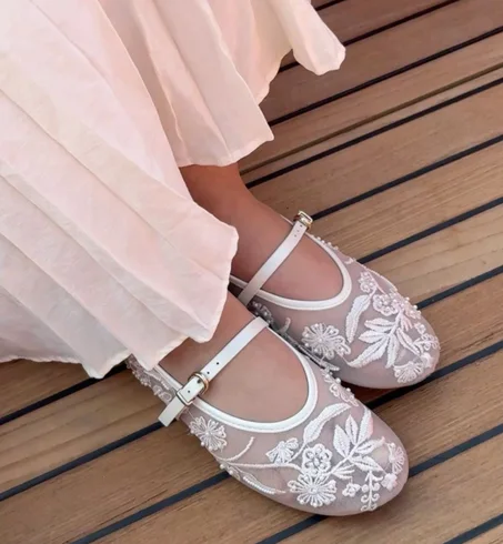 ballerine Dentelle ZARA