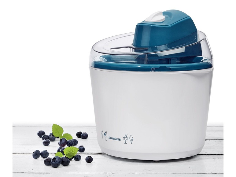 ضمان 6 أشهر ماكينة صنع Ice Cream Silver Crest