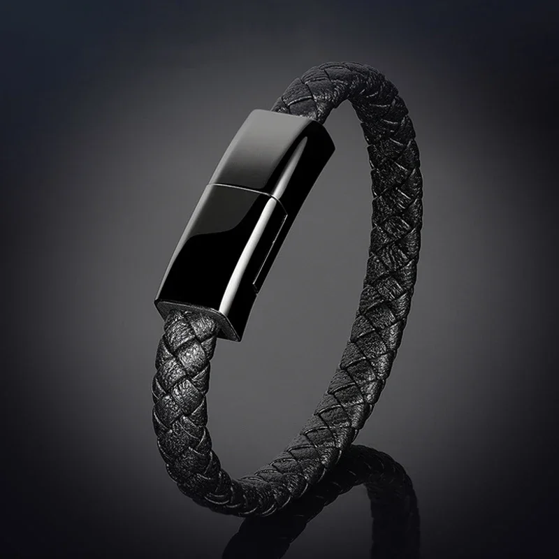 Bracelet Câble Charge Rapide iPhone - Résistant