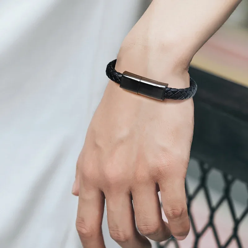 Bracelet Câble Charge Rapide iPhone - Résistant