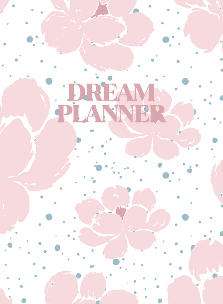Dream Planner - Pink Flowers