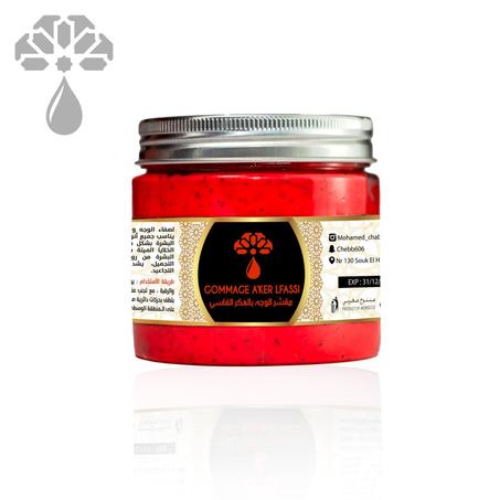 مقشر الوجه بالعكر الفاسي