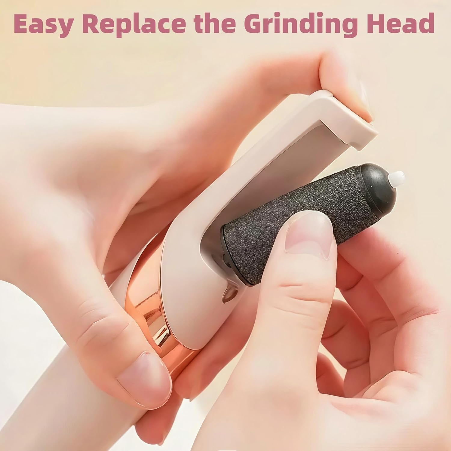 FLAWLESS broyeur de pieds électrique automatique callosités des pieds frottant pédicure dissolvant de callosités de peau morte pour Machine de beauté des pieds