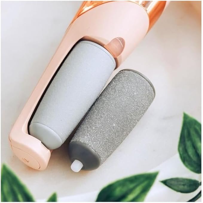 FLAWLESS broyeur de pieds électrique automatique callosités des pieds frottant pédicure dissolvant de callosités de peau morte pour Machine de beauté des pieds