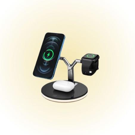 شاحن لاسلكي متعدد الوظائف