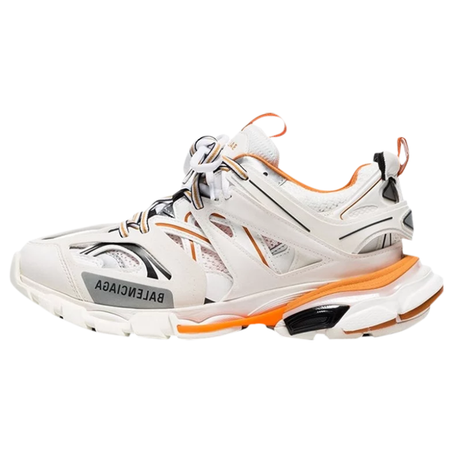 "Balenciaga Track Sneaker White Orange"