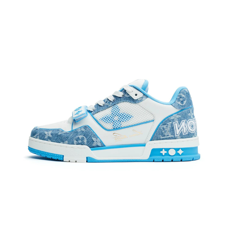 "Fashion Concierge Vip Louis Vuitton Trainer Sneaker Blue"