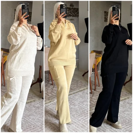 Ensemble 2 pc en maille douce