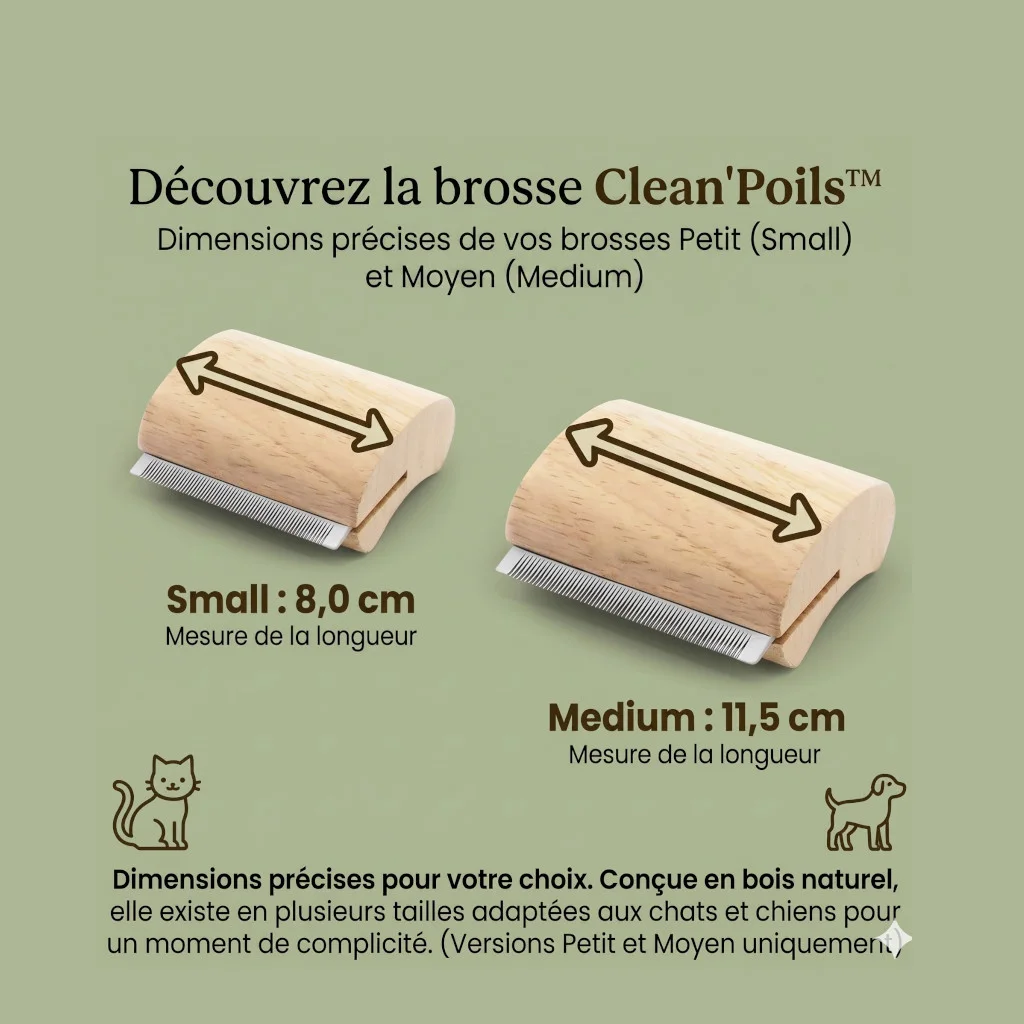 Brosse Clean'Poils™
