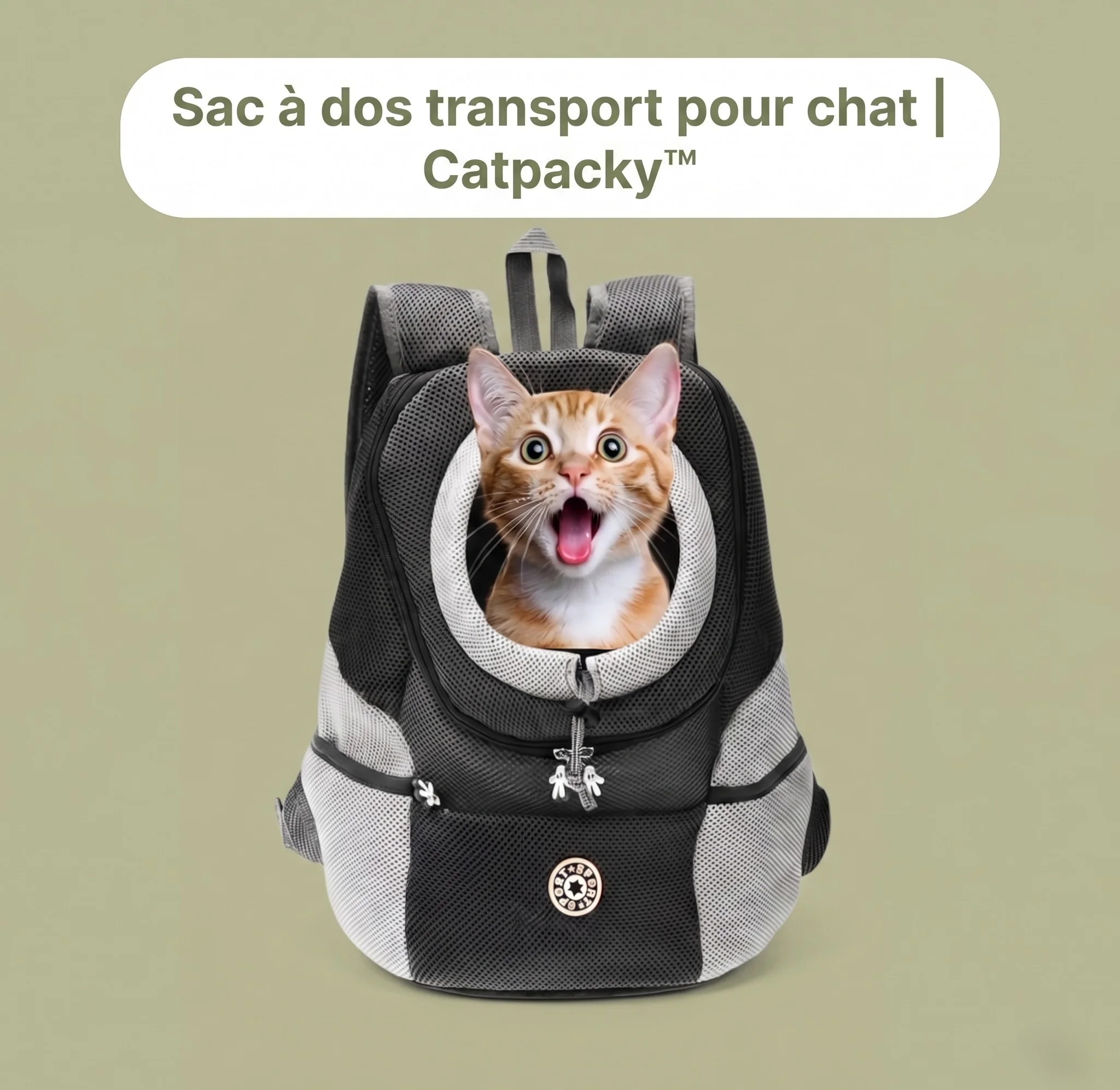 Sac à dos transport pour chat | Catpacky™           ⭐️⭐️⭐️⭐️⭐️ Excellent 4,9 | 1157 Avis