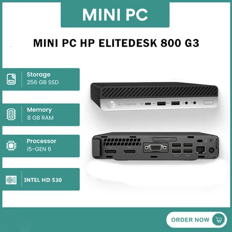 mini pc hp elitedesk 800 g3