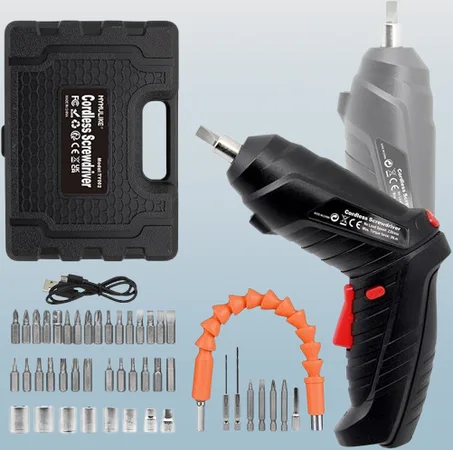 مفك البراغي الكهربائي 47 في 1 ـ  شامل لكل أعمال المنزل