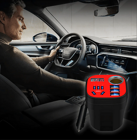 محول كهرباء السيارة الذكي