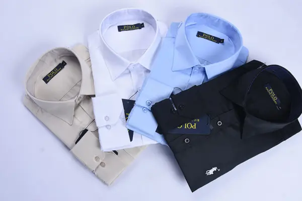 Chemise Ralph En pur Coton Ref-RS8701 ( Bleu ciel )