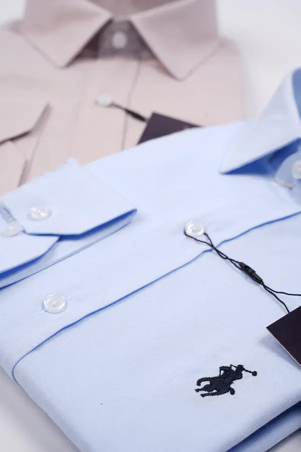 Pack Prestige – 4 Chemises Ralph Lauren Chambray ref-RL466