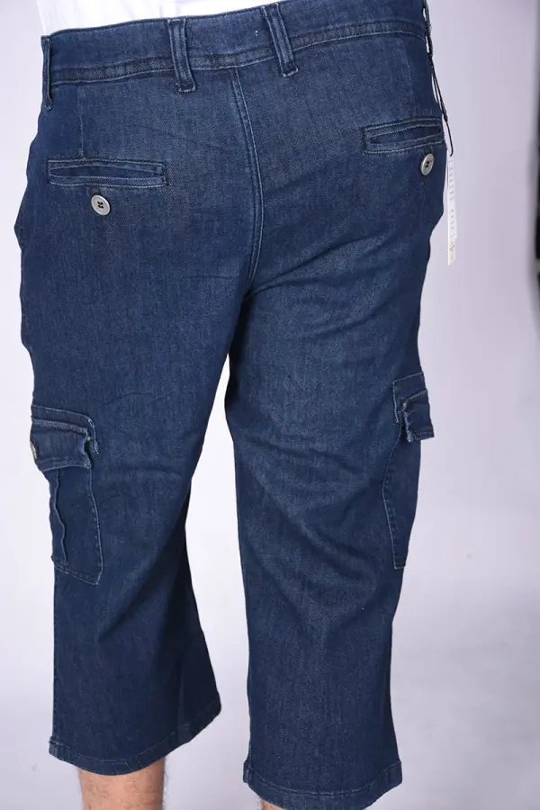 Pantacourt Massimo En Jeans Léger Ref-PA63280 ( Bleu Nuit )
