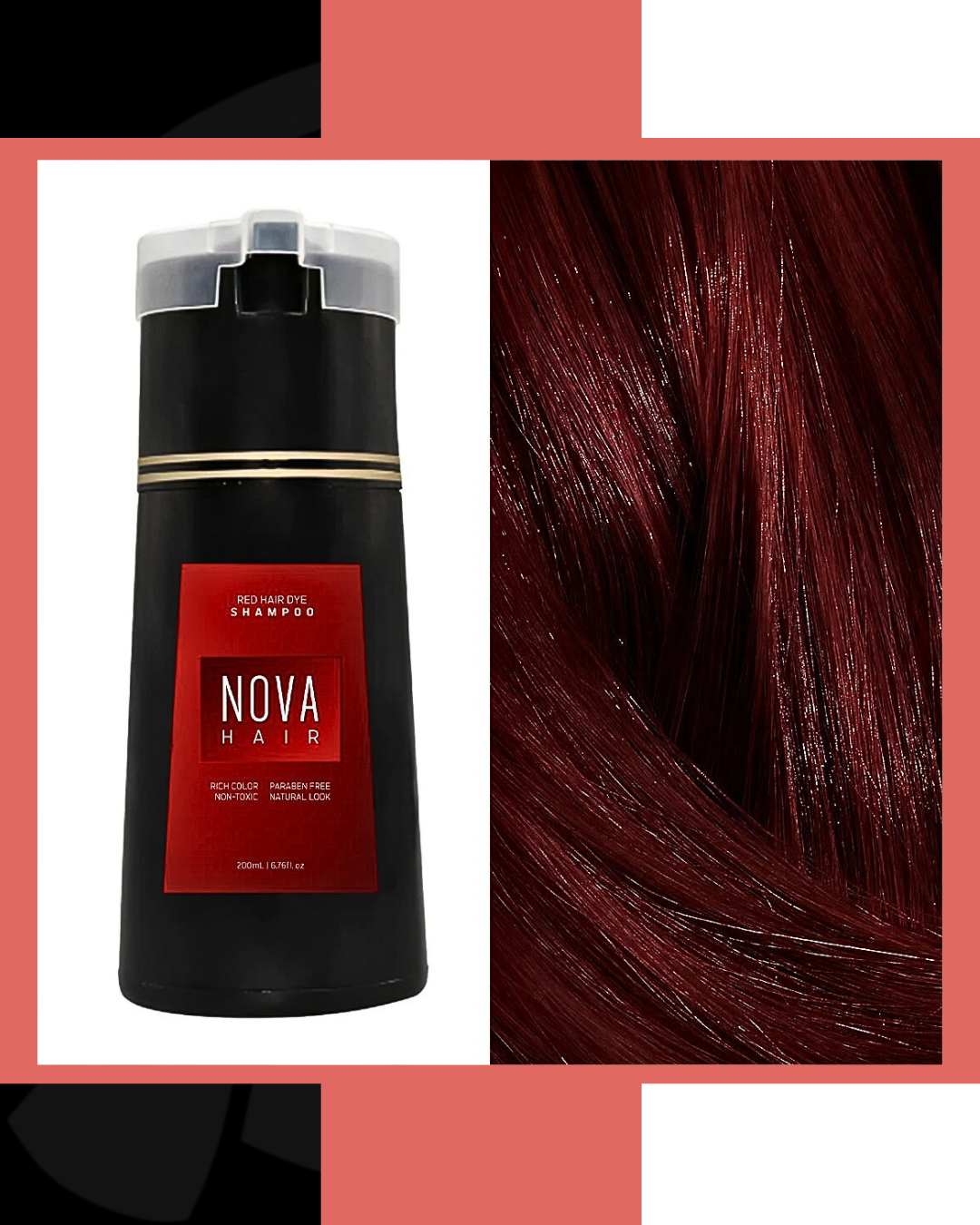 NovaHair Instant Dye Shampoo