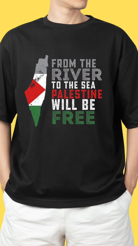 T-shirt free palastine