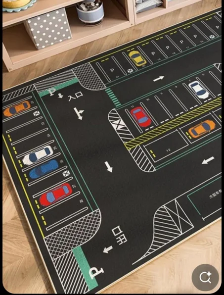 سجاد موقف السيارات للأطفال  180سم / 120 سم