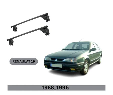 Porte baguage simple standard pour Renault R19 1988-1996