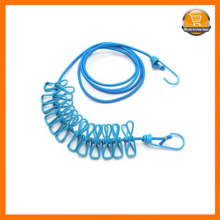 Corde à linge rétractable Portable